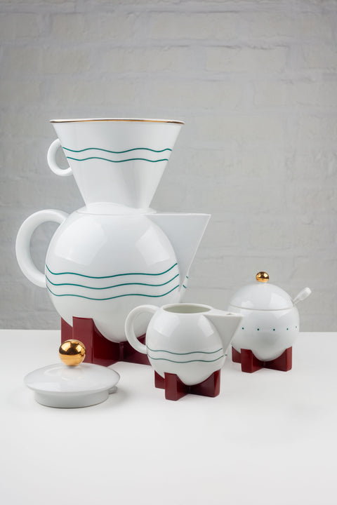 Big Dripper Coffee Set by Michael Graves for Swid Powell, 1987 USA