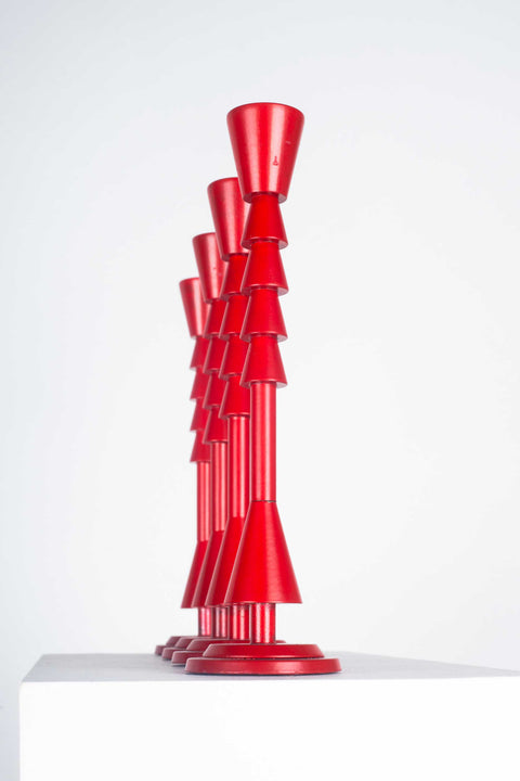 Prototype "Ad Arte" Candlesticks Inspired by UGO LA PIETRA, Italy
