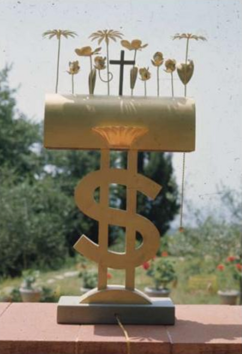 Lapo Binazzi (UFO), 'Dollaro' lamp 1969