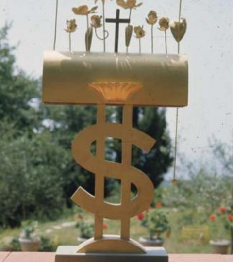 Lapo Binazzi (UFO), 'Dollaro' lamp 1969