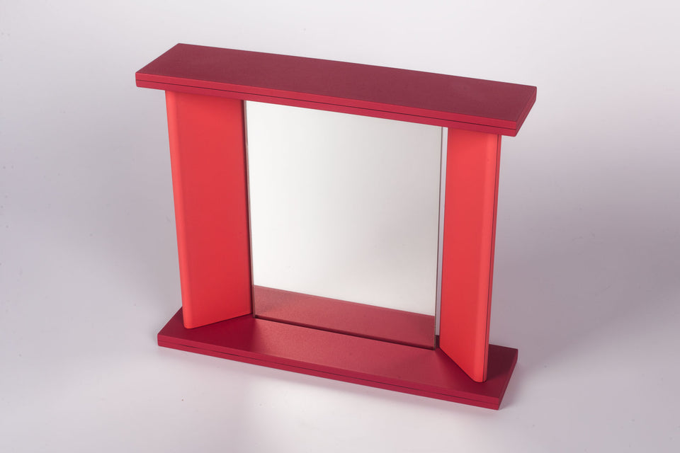 Memphis Table Mirror by MARCO ZANNINI, Japan, 1990s