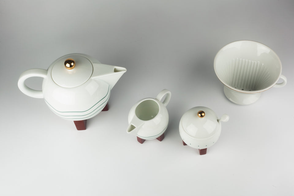 Little Dripper Coffee Set by MICHAEL GRAVES x SWID POWELL, USA, 1980s