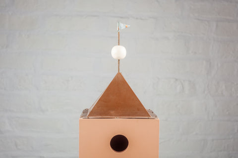 Post-modern Birdhouse in the style of Aldo Rossi, 1980s Milano Series