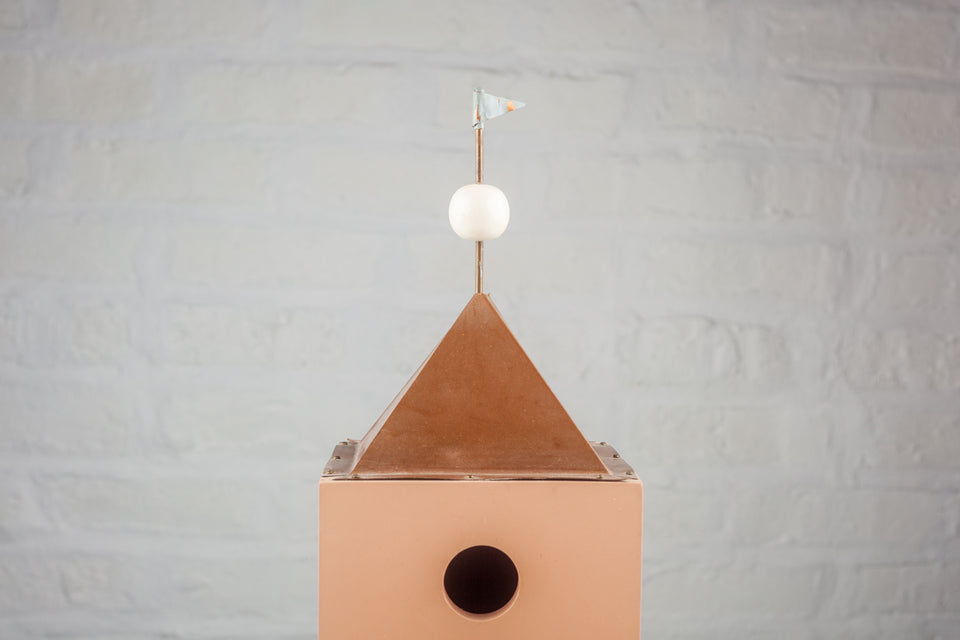 Post-modern Birdhouse in the style of Aldo Rossi, 1980s Milano Series