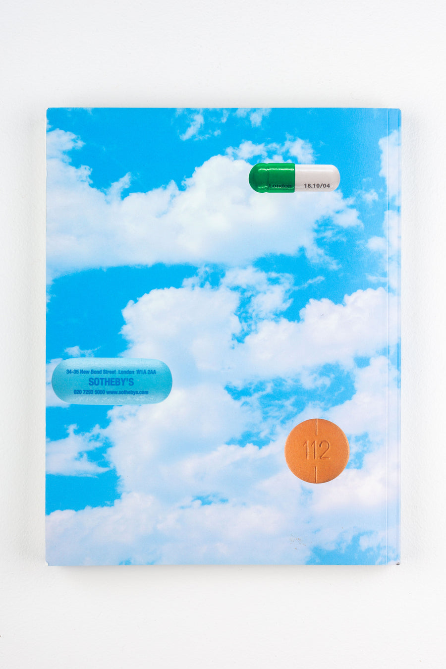 Damien Hirst Pharmacy Catalog (with stickers and results list), Sotheb
