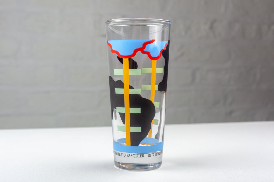 4 Memphis Glasses by Nathalie du Pasquier for Ritzenhoff, Germany