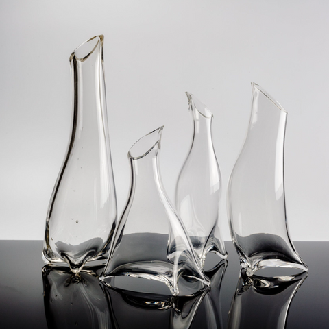 Bird Series 2, Unique Handblown Glass Pieces by Joachim Lapotre, Art Glass, Éditions Philolux 2016