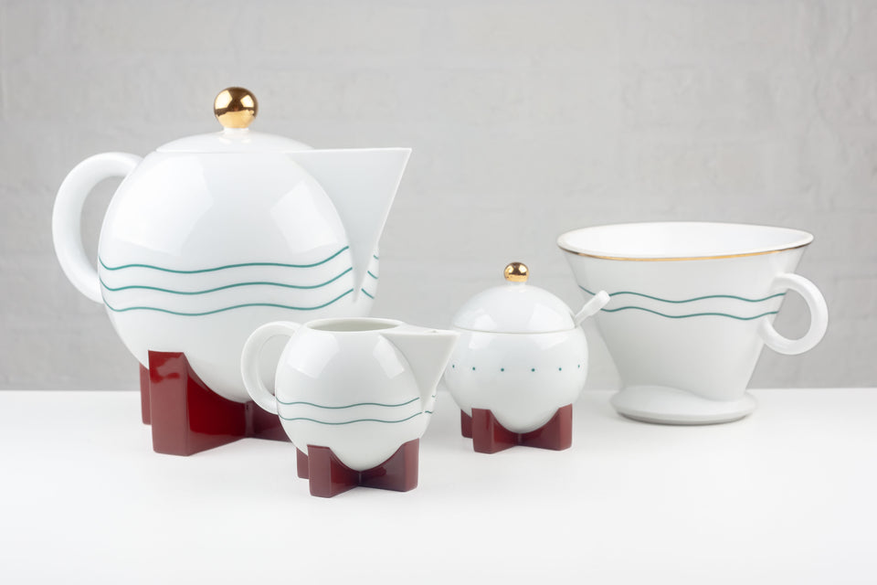 Big Dripper Coffee Set by Michael Graves for Swid Powell, 1987 USA