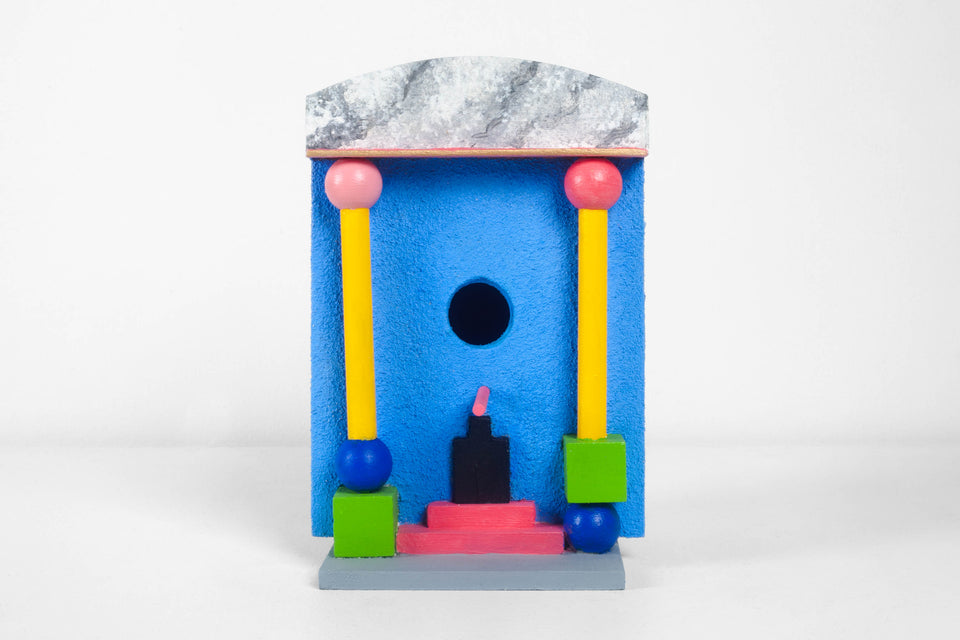 The Damrack birdhouse by Jason Sargenti, 2020