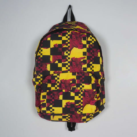 Comme des Garçons Andy Warhol Foundation pop art nylon backpack.