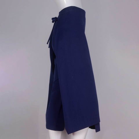 Comme des Garçons 1998 blue apron pants from Japan.