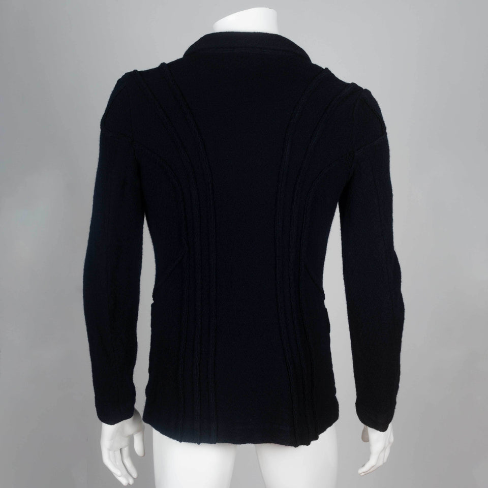 Comme des Garçons Homme Plus 2003 single-breasted wool jacket. 