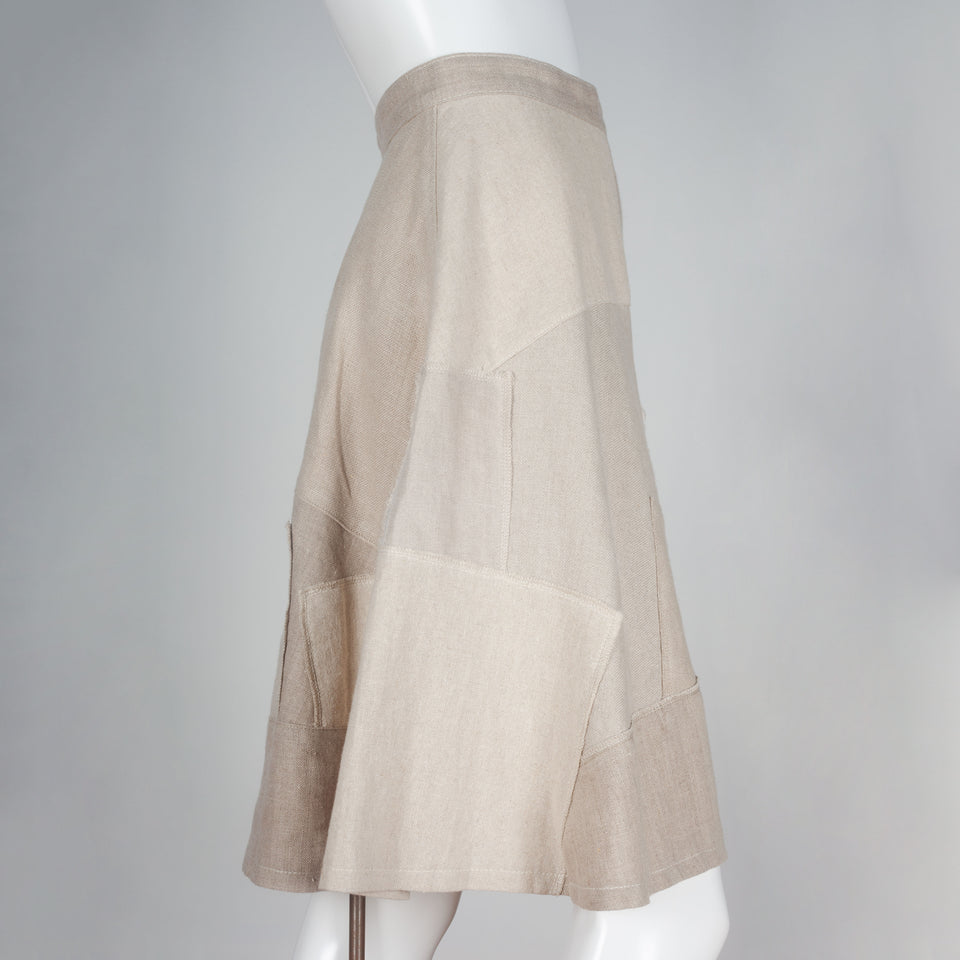 Junya Watanabe CDG Linen A-Line Skirt, 2013