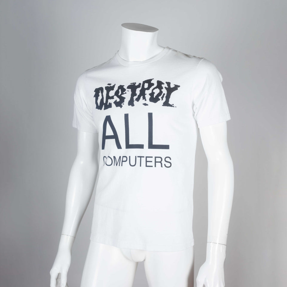 Undercover Jun Takahashi Destroy All Computer T-shirt White