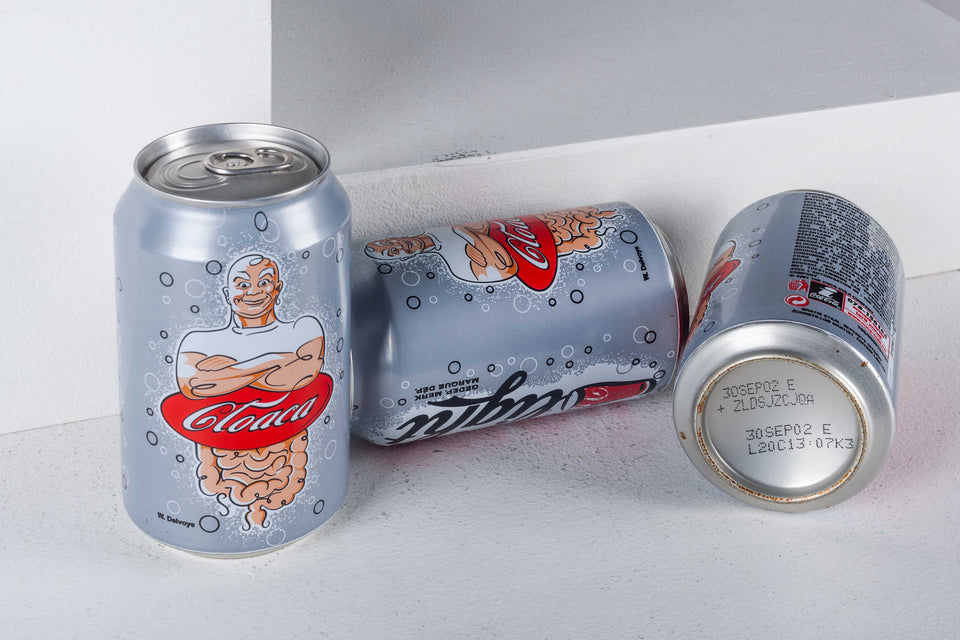 Wim Delvoye Cloaca Coke Light Cans, 2002 (3 available, price per can)