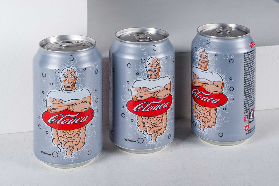 Wim Delvoye Cloaca Coke Light Cans, 2002 (3 available, price per can)