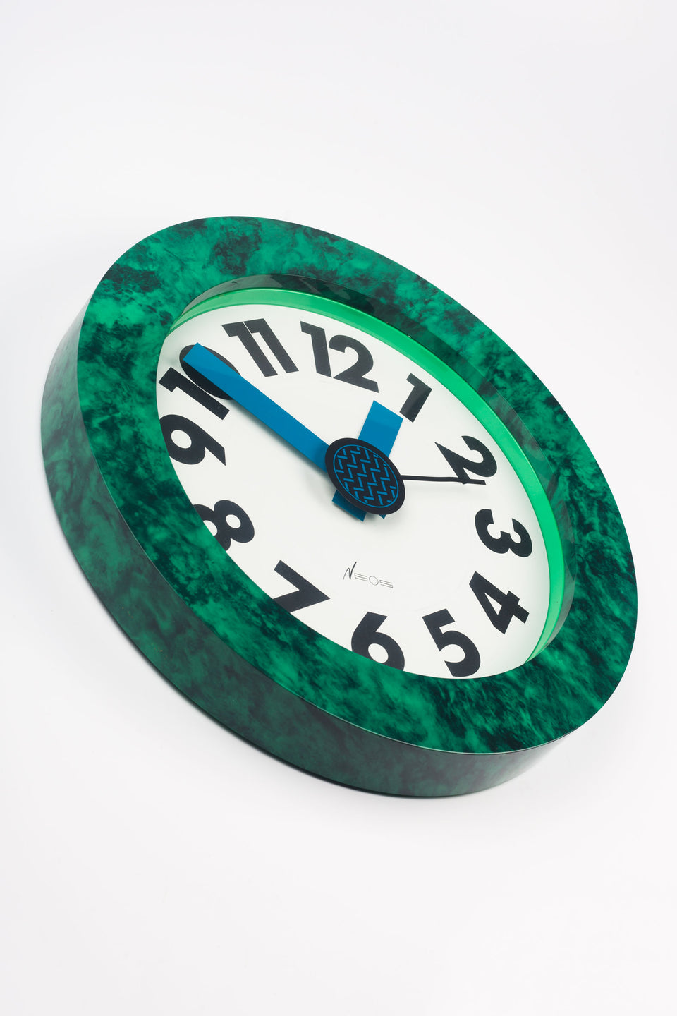 Postmodern Wall Clock by N. DU PASQUIER & G. SOWDEN x NEOS, Italy, 1980s