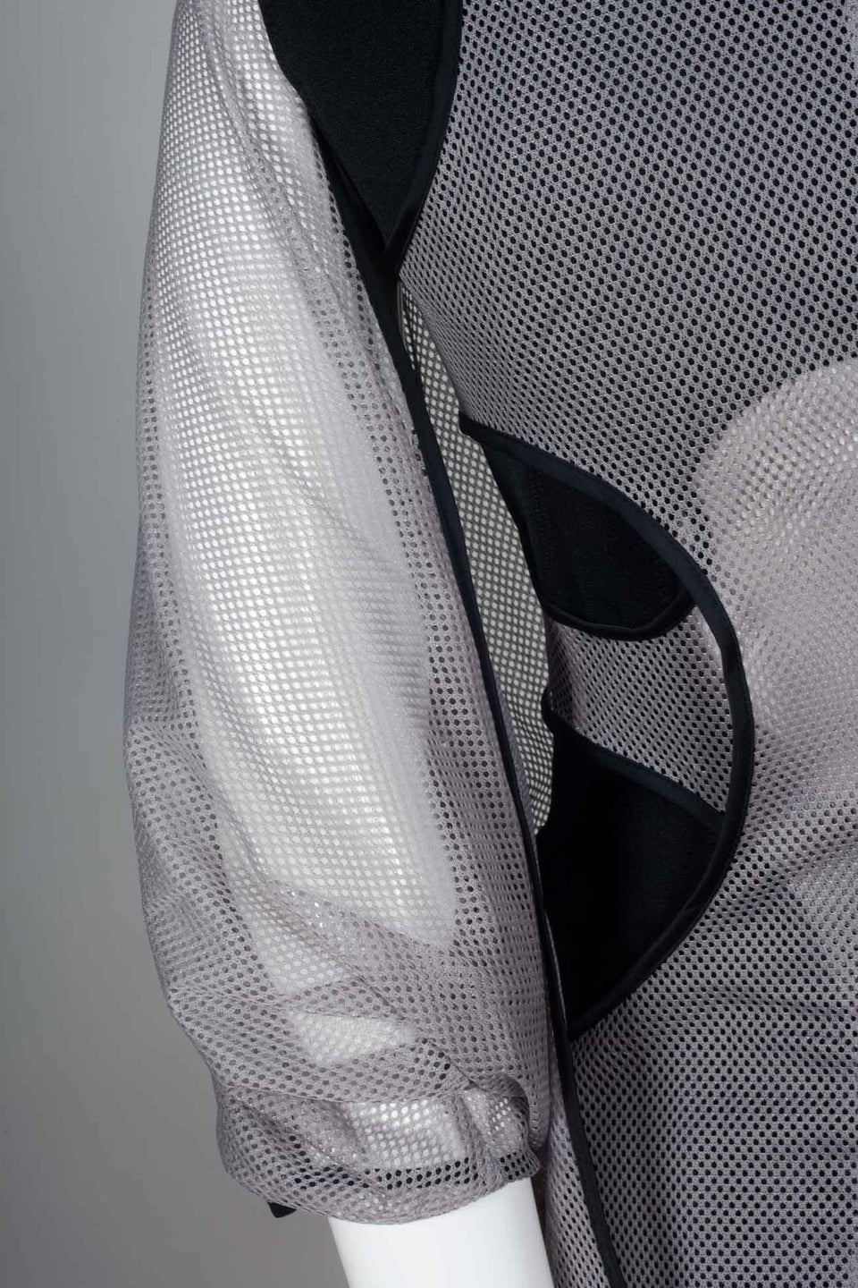 Junya Watanabe CDG Black Grey Jersey Dress, 2012