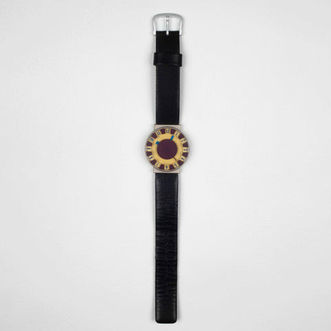 First edition, 1993 Seiko Sottsass wristwatch. 