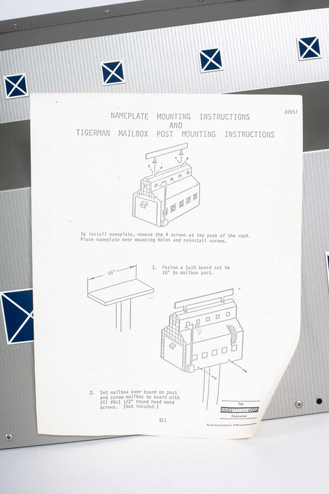 Mailbox by Stanley Tigerman & Margaret Curry for the Markuse Corp USA, c.1990