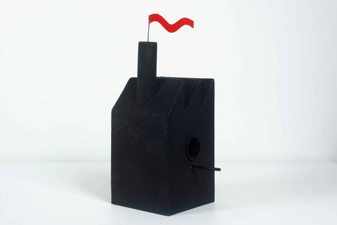 Factory Architectural Birdhouse by Jason Sargenti, 2020 USA