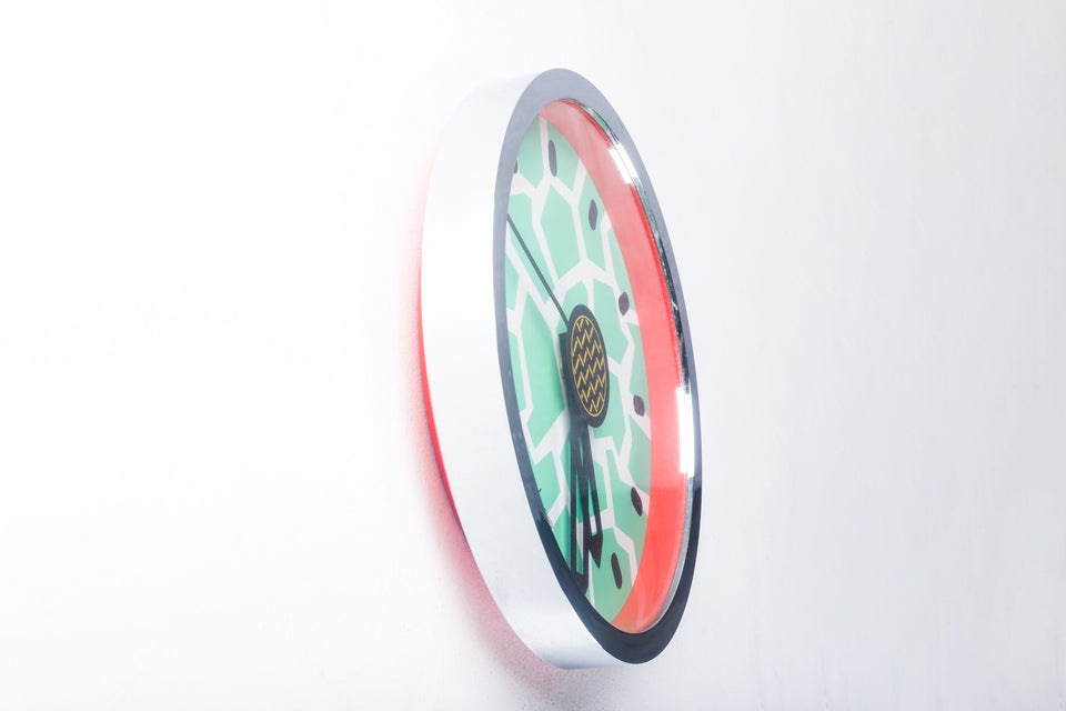 Wall clock by Nathalie du Pasquier and George Sowden for Neos Lorenz, Italy
