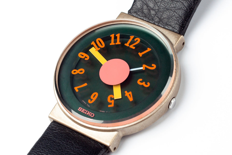Japanese Ettore Sottsass watch manufactured by Seiko in 1992. 