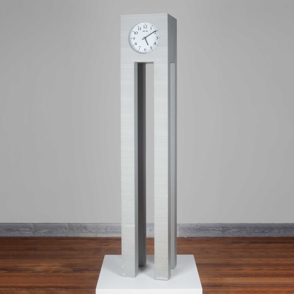 Freestanding floor clock by Japanese designer, Shigeru Uchida.
